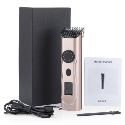 USB Electric Hair Clippers Rechargeable Shaver Beard Hair Trimmer Men