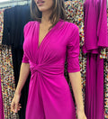 Mono nudo liso fuxia