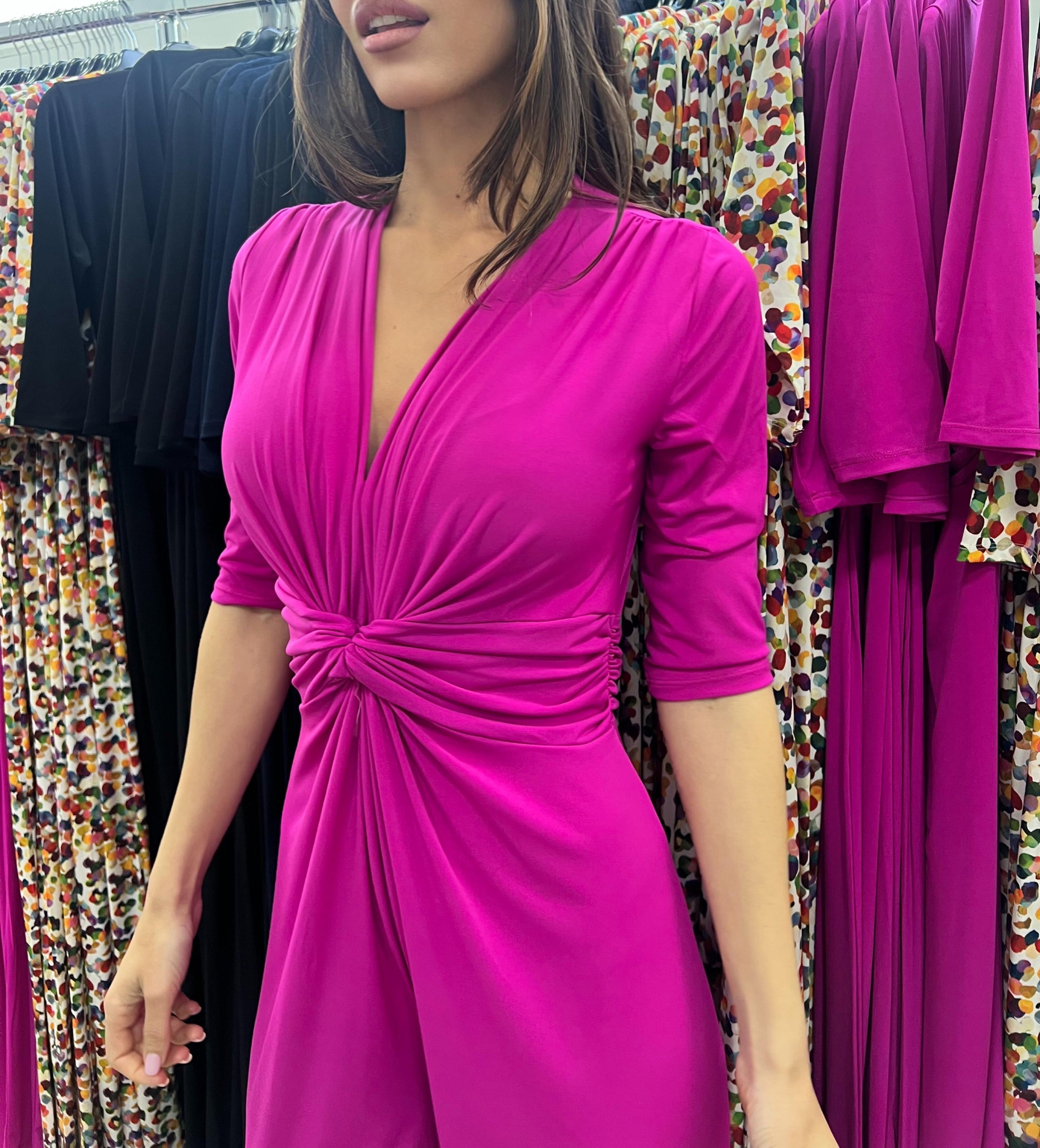 Mono nudo liso fuxia