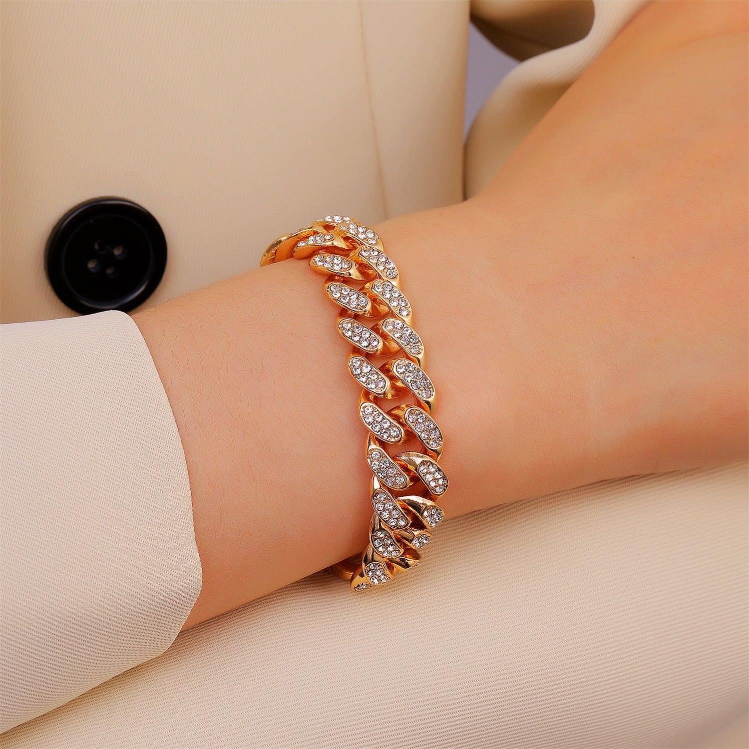 Cuba Rhinestone Bracelet