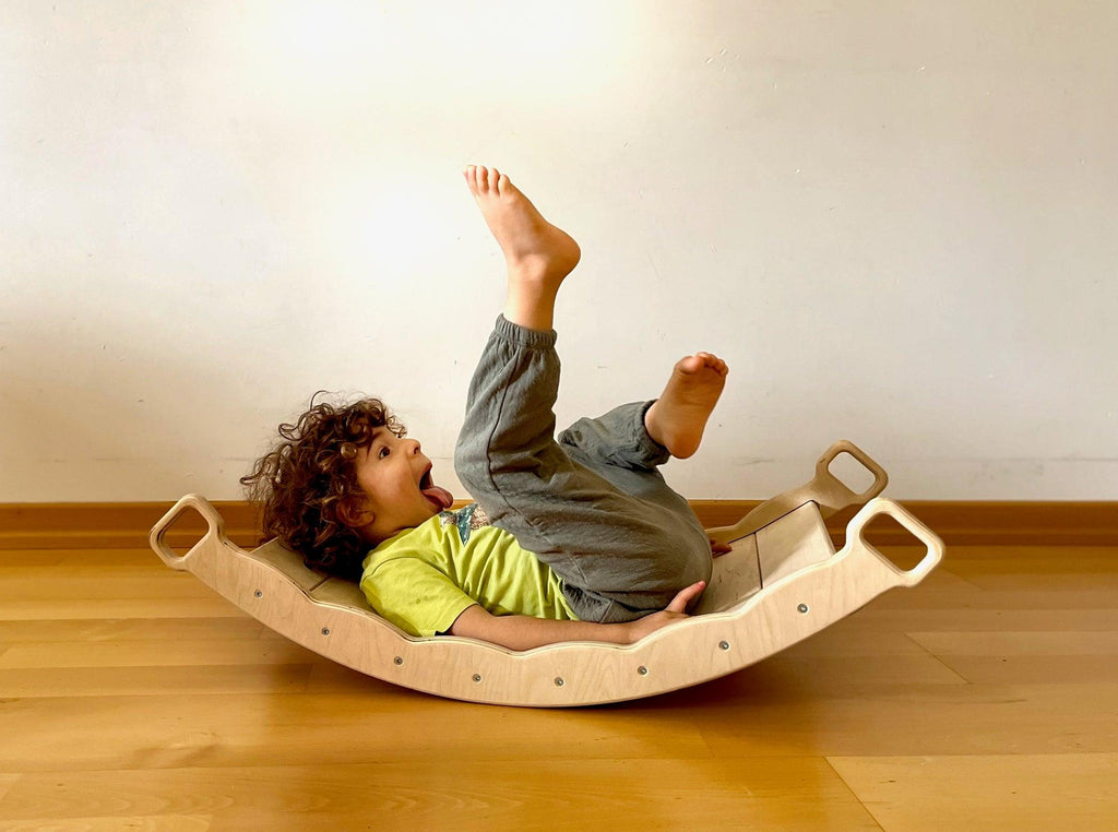XL Wooden Balance Board with Pillow