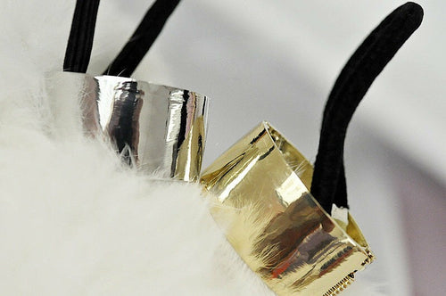 Punk style hair ring