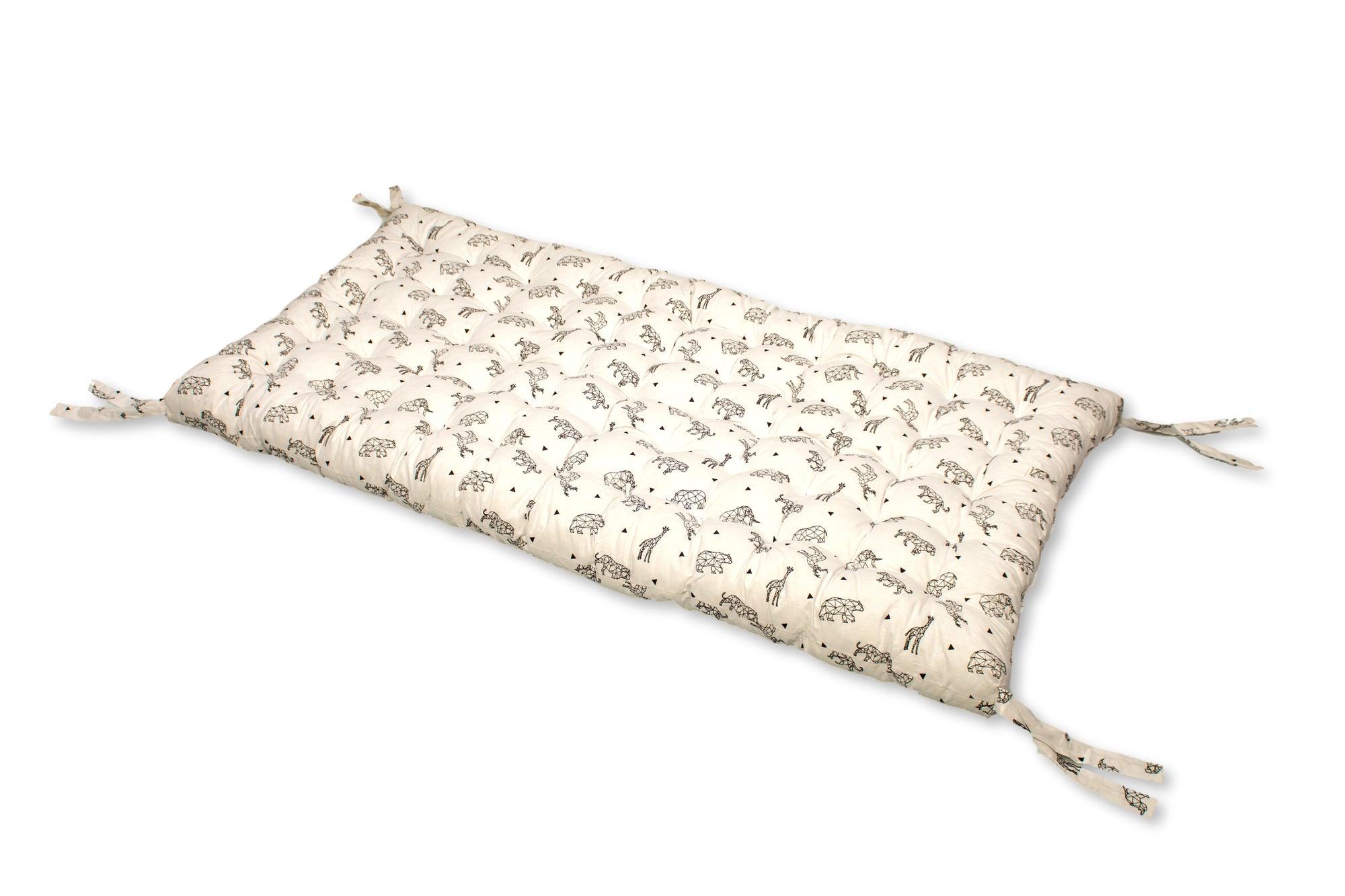 Climbing Arch / Rocker with Origami Pattern Pillow