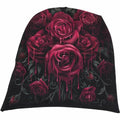 BLOOD ROSE - Light Cotton Beanies Black