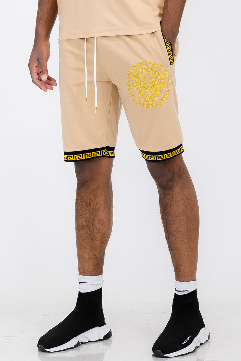 Lion Head Shorts EMS4103