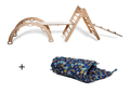 Montessori Climbing Set - Climbing Triangle / Arch Rocker, XL Pillow,