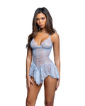 LACY BLUSHER TEDDY