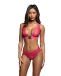 Infinite Lace Halter Set