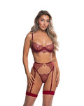 Beaded Belle 3-Piece Garter Set