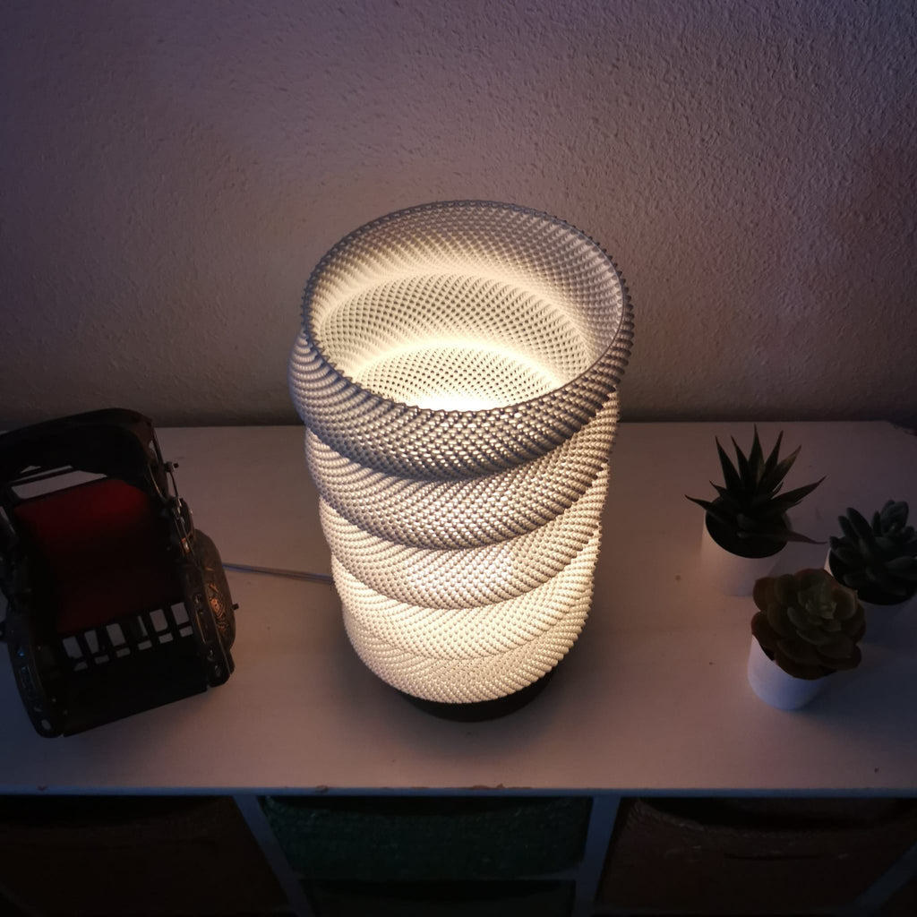 Lumina Twist Portable Table Lamp
