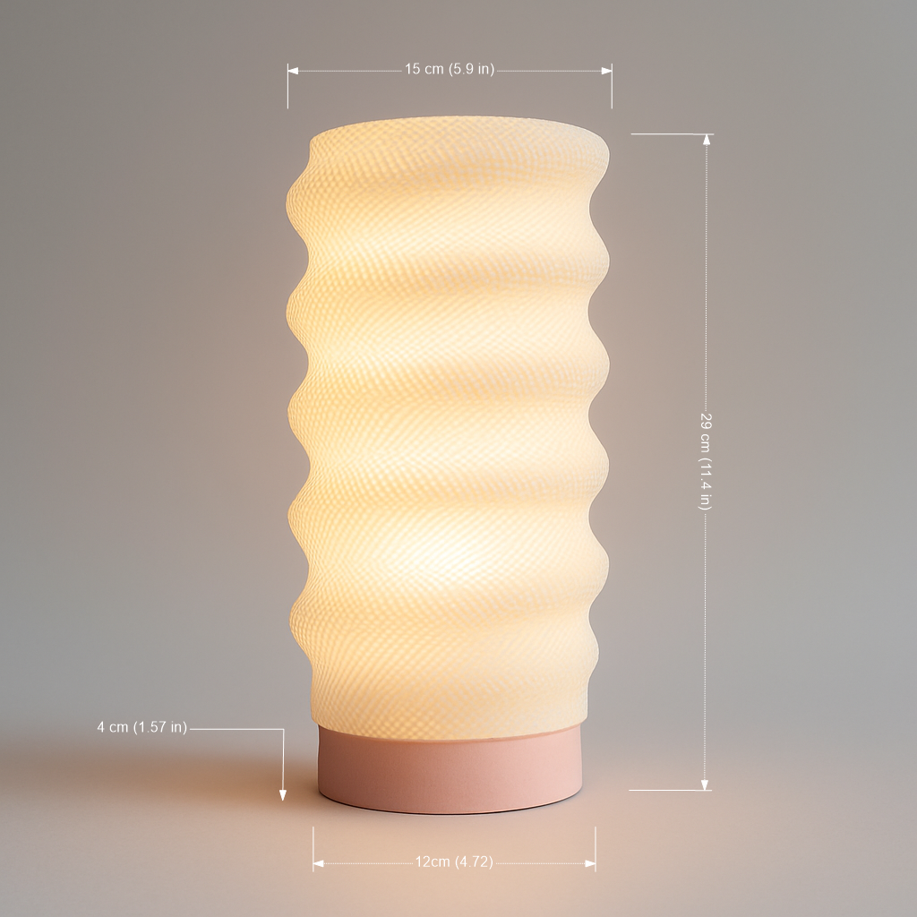 Lumina Twist Portable Table Lamp