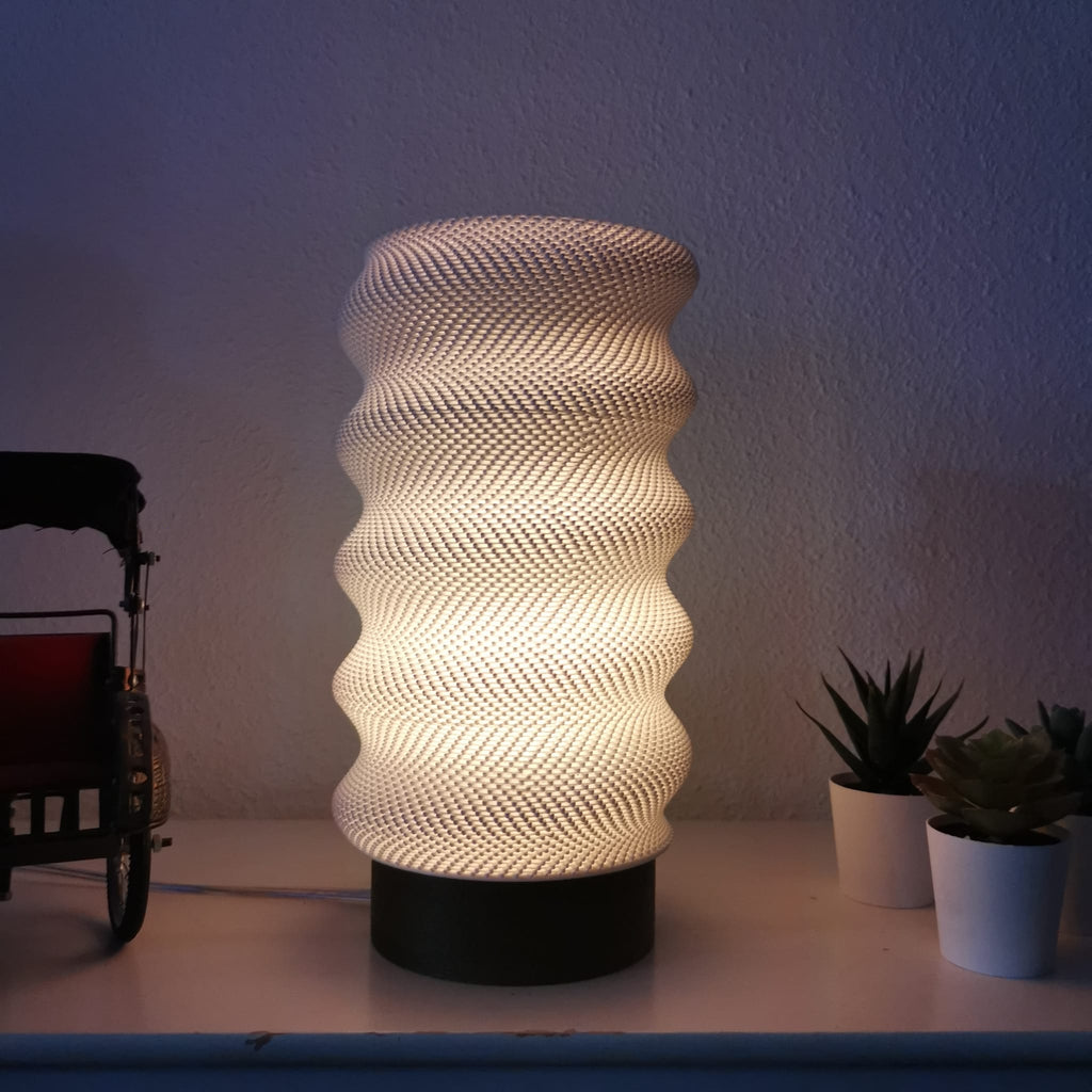 Lumina Twist Portable Table Lamp
