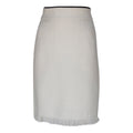 Luxe White Mini Tweed Skirt – Women’s Chic Mini Skirt