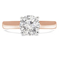 Majesty Diamonds MD190481-8.5 0.33 CT Round Diamond Solitaire Engageme