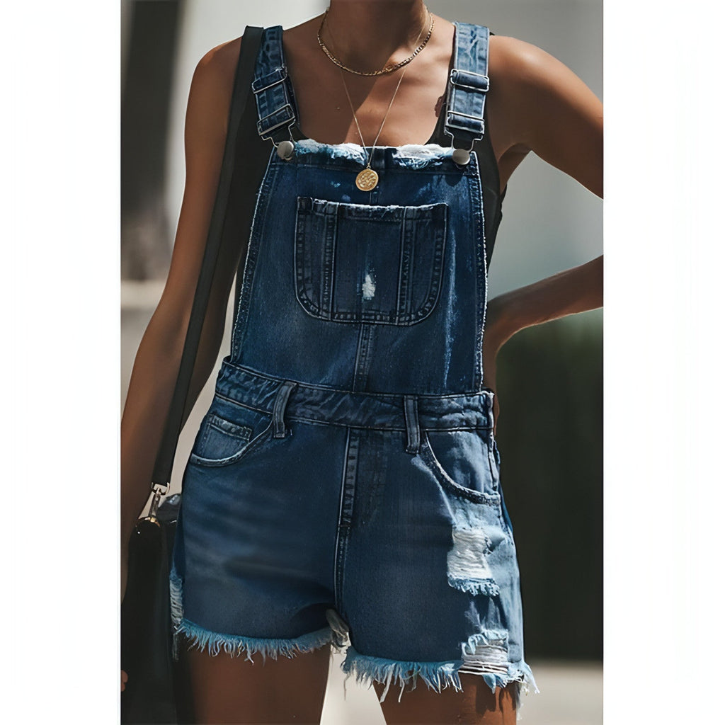 DenimDare™ Casual Suspender Jeans