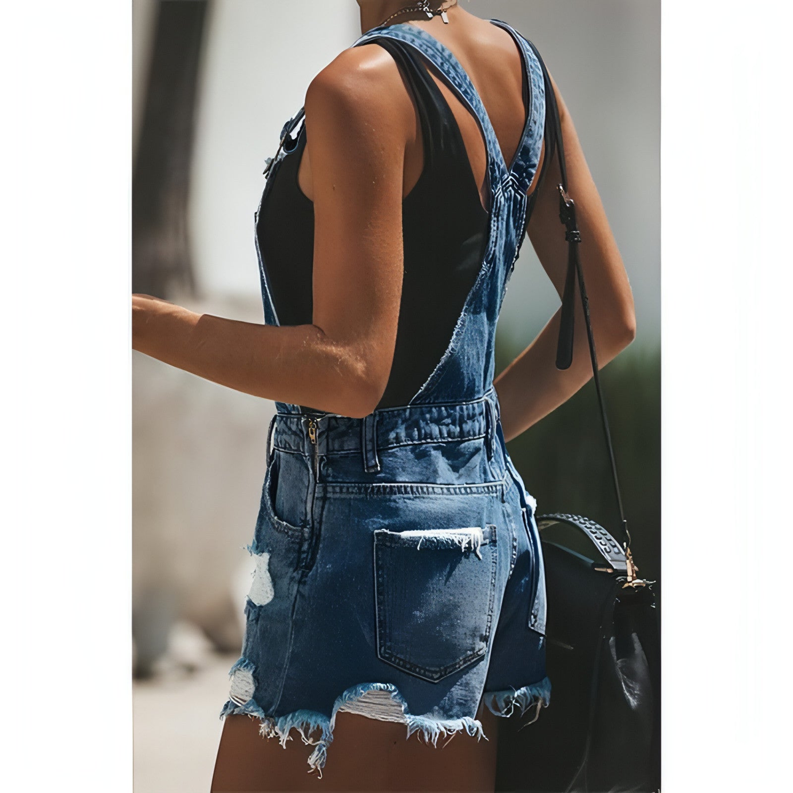 DenimDare™ Casual Suspender Jeans