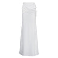 Spring Cross Design Niche Skirt Women Satin All Matching Hip Skirt