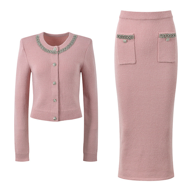 Real French Skirt Set Women's Designer Casual