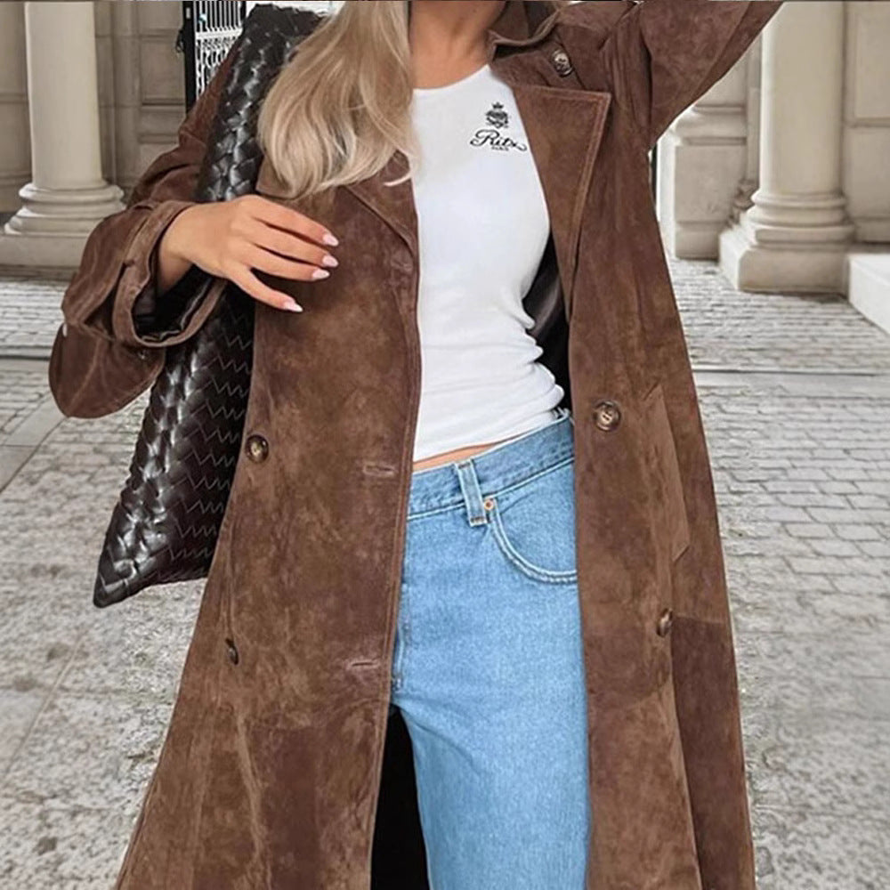 Vintage Brown Slim Coat – Haute Edition 25