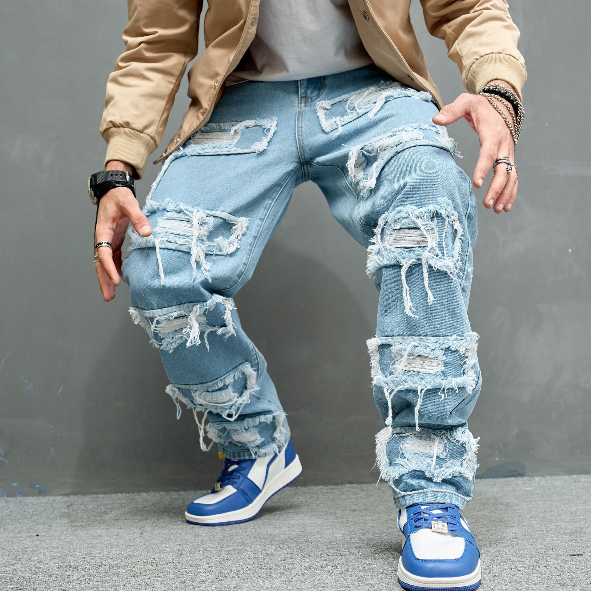 MetroFlex™ Men's Worn Stretch Slim Fit Jeans – Timeless Fit & Modern