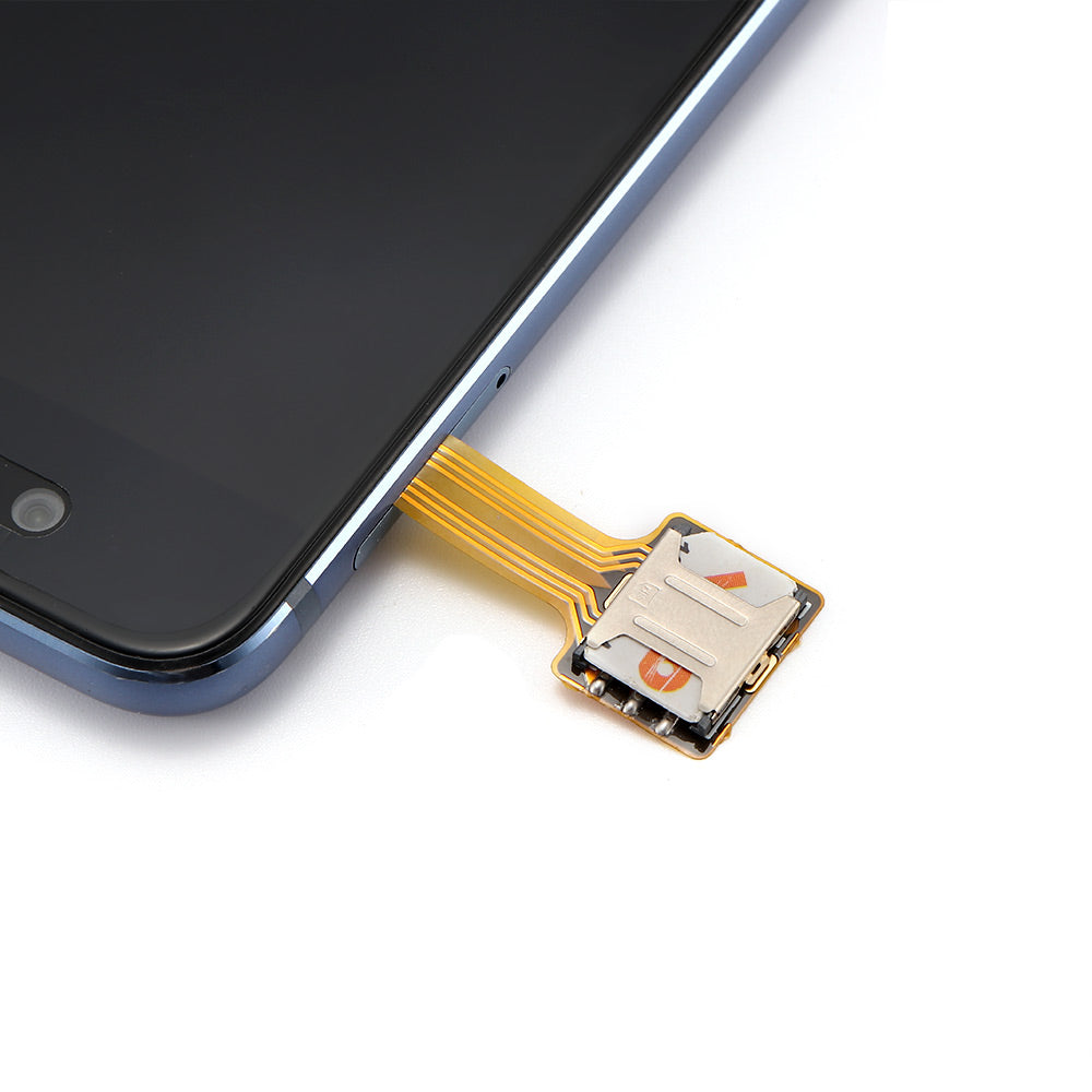 Hybrid Double Dual SIM Card Micro SD Adapter