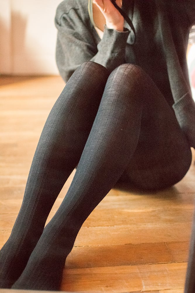Collant d'hiver en laine