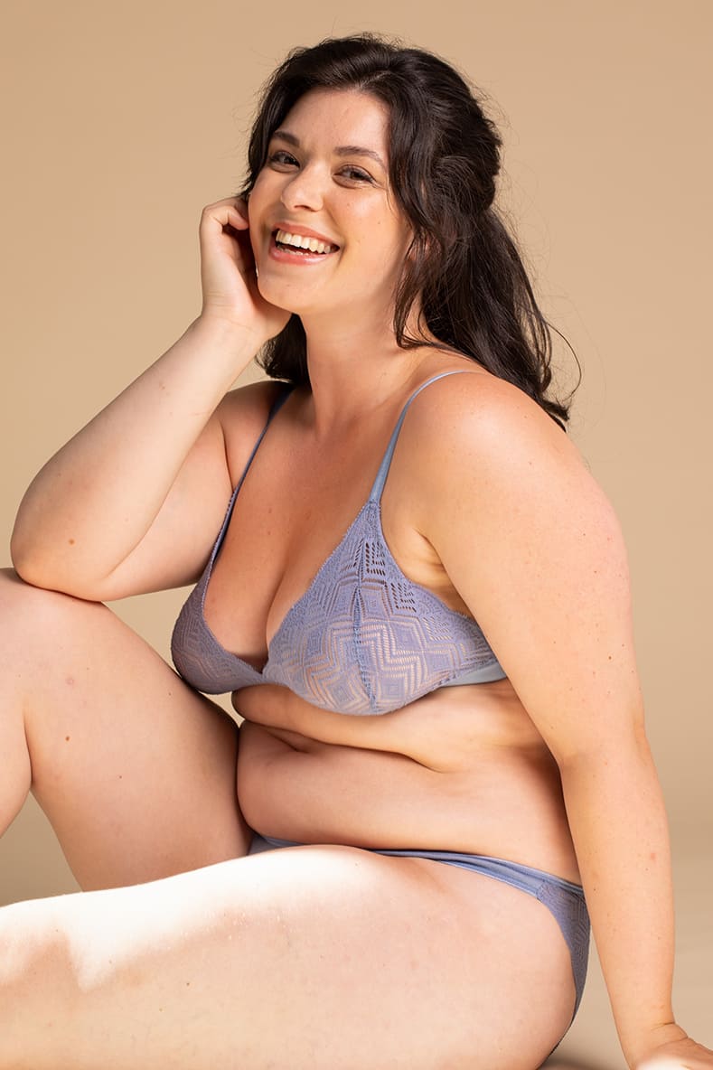 Soutien-gorge Dawa myosotis - XS