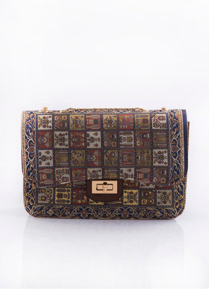 Handmade Oriental Multicolor Elegant Handbag