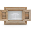 Driftwood Photo Frame With Shutter