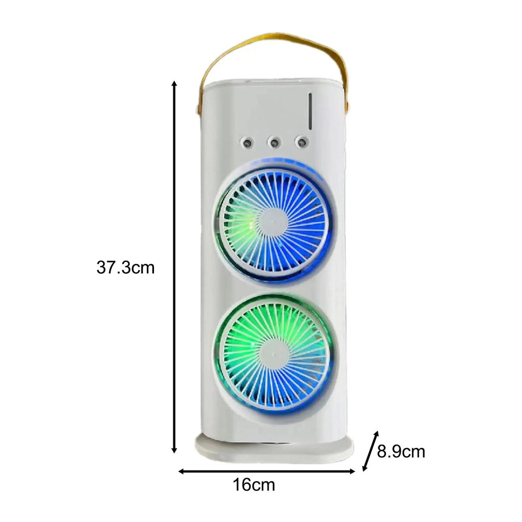 Oscillating Table Fan Portable Desk Fan for Kids Girls Women Office