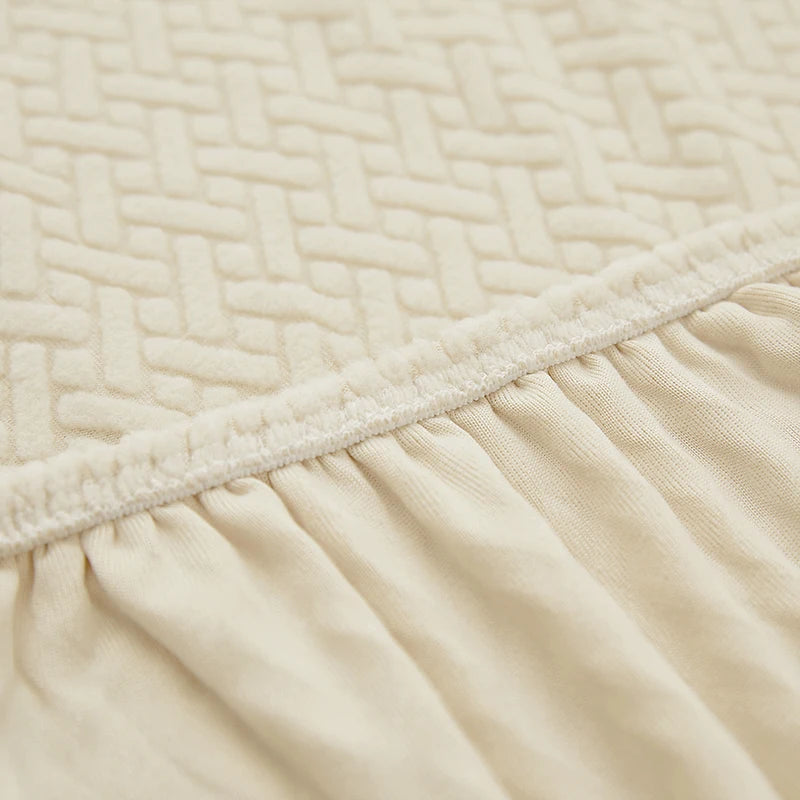 Jacquard Elastic Sofa Cover For Living Room Slipcovers Stretch Polar