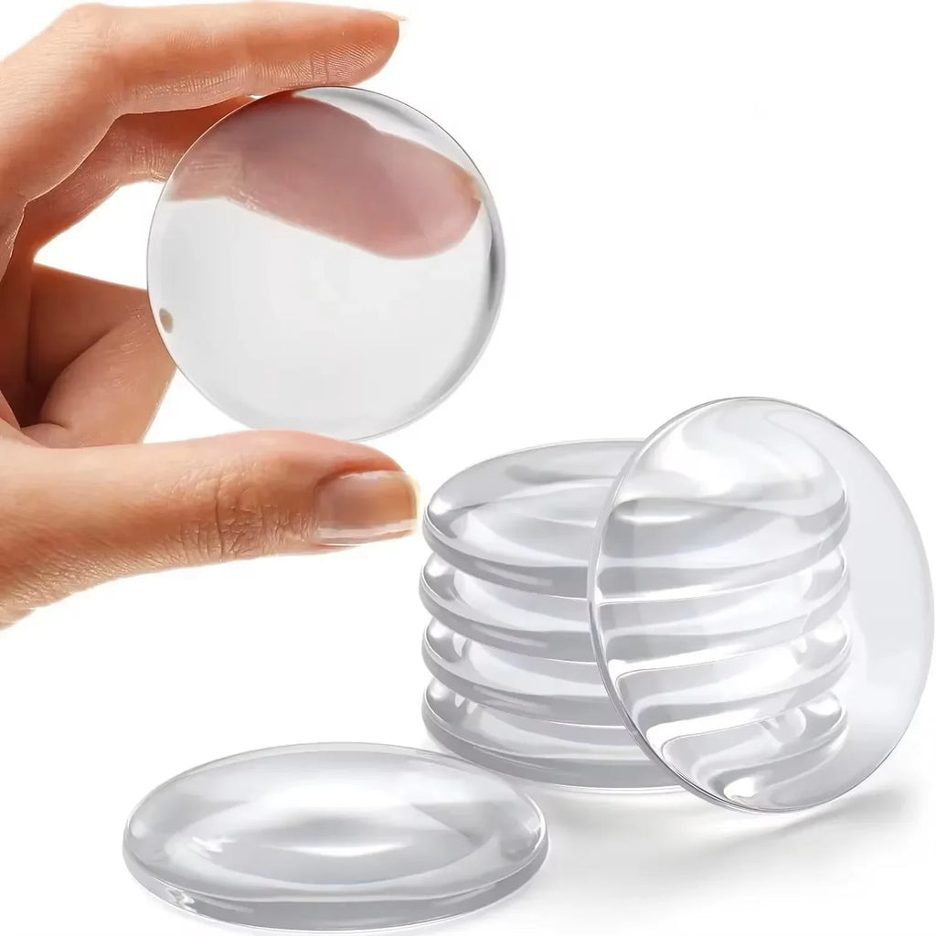 Transparent Soft Silicone Door Stopper Bumper Self-adhesive Stickers