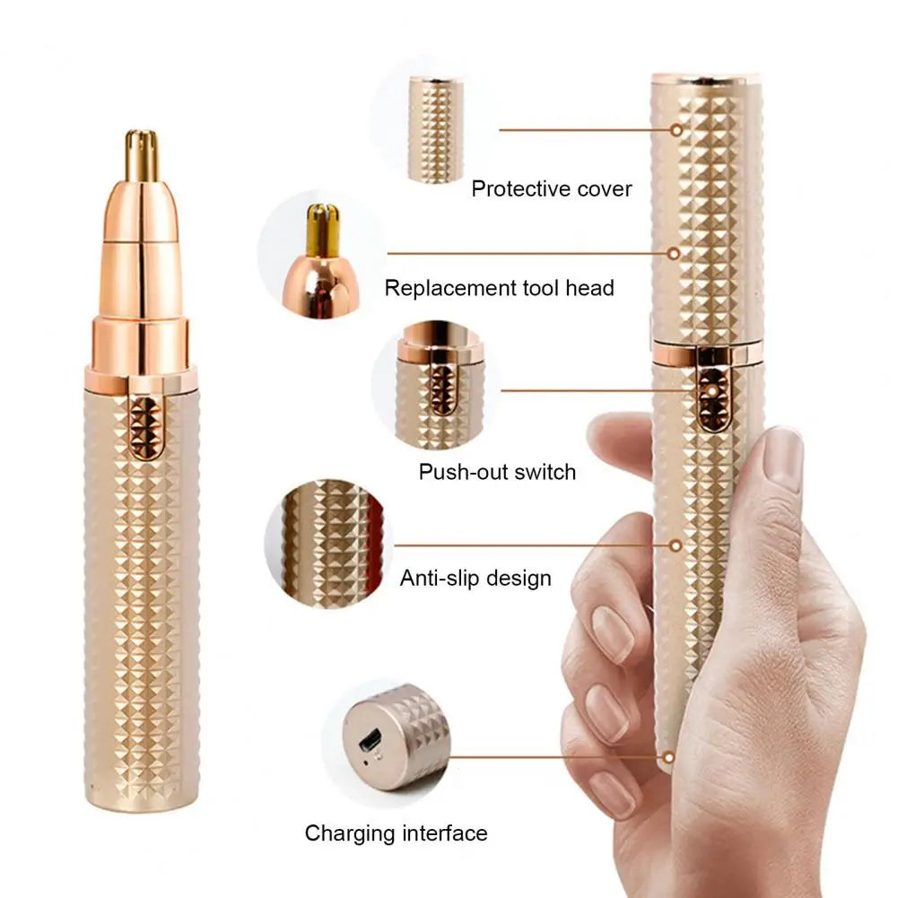 Hair Removal Device 3-in-1 Rechargeable Women's Shaver Painless