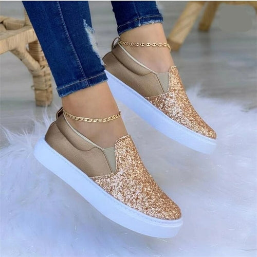 Red Iphigenia crystal flat moccasins loafers in gold, black, and rose gold with elegant crystal embellishments for women.