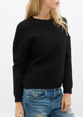 Rag Wool Knit Crew Neck Sweater