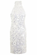 White Backless Mini Dress
