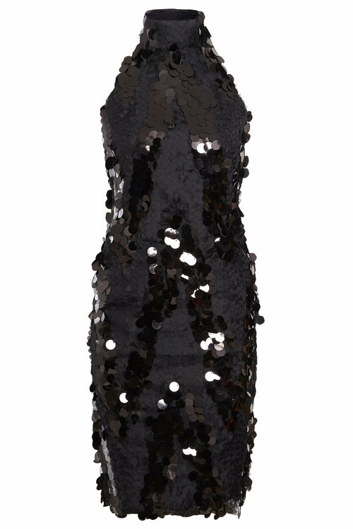 Sparkly Black Mini Dress