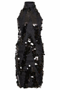 Sparkly Black Mini Dress