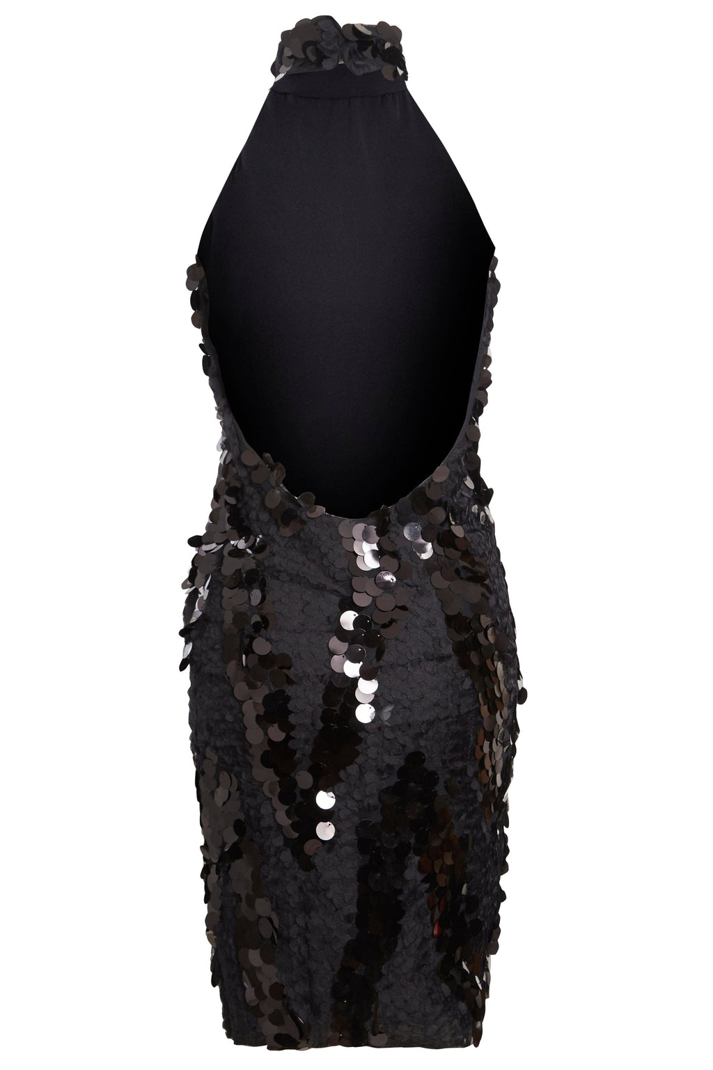 Sparkly Black Mini Dress