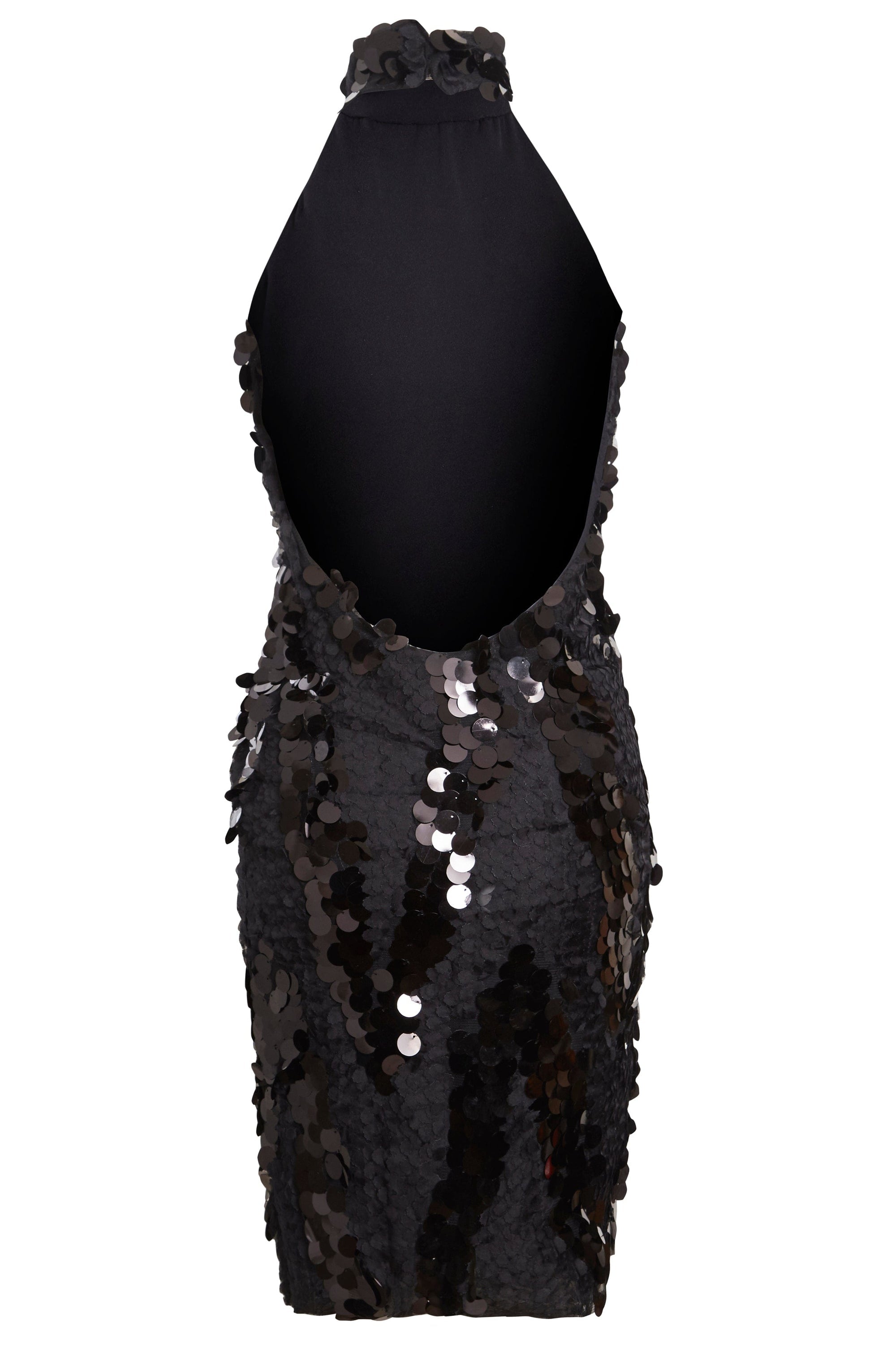 Sparkly Black Mini Dress