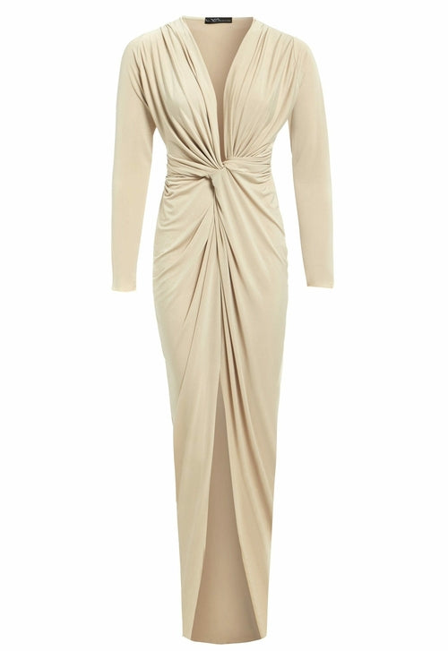 Low Cut Midi Dress