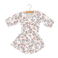 Dahlia Floral Bamboo Newcastle Mini Robe