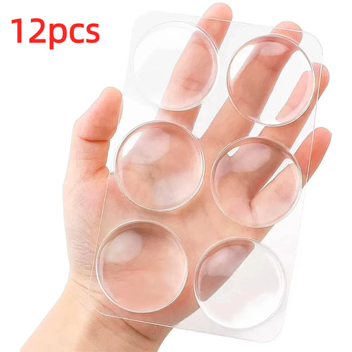 Transparent Soft Silicone Door Stopper Bumper Self-adhesive Stickers