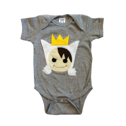 A Wild Boy &amp; A Wild Monster Infant Bodysuits Combo