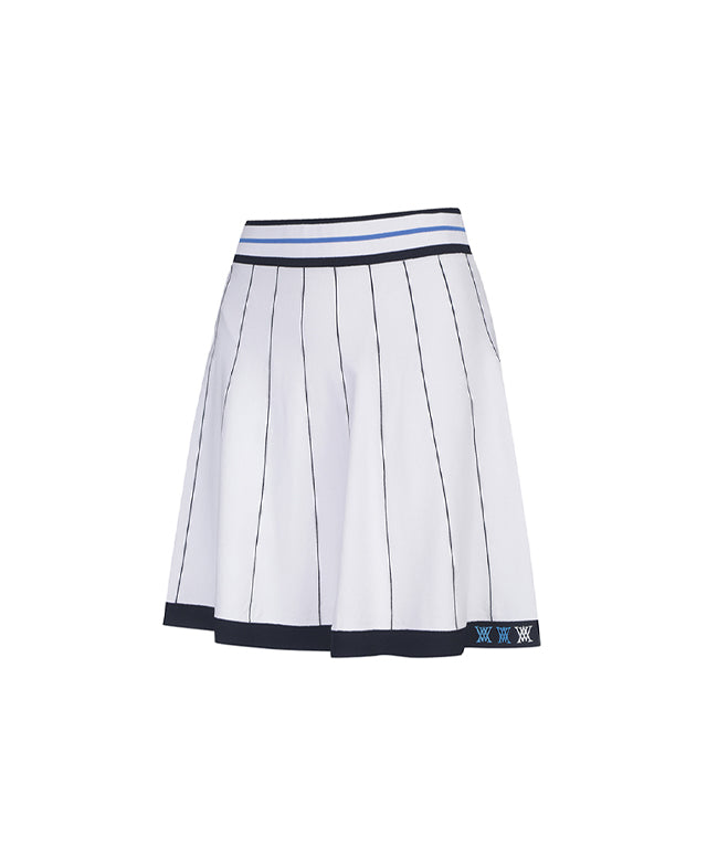 ANEW Golf: Women Preppy  Set-Up Skirt - White