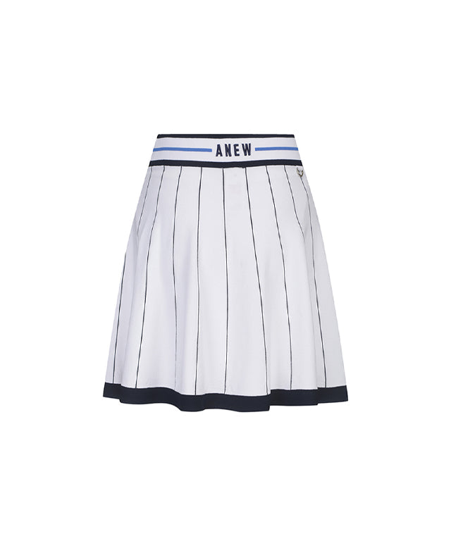 ANEW Golf: Women Preppy  Set-Up Skirt - White