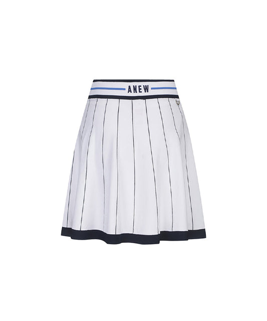 ANEW Golf: Women Preppy  Set-Up Skirt - White