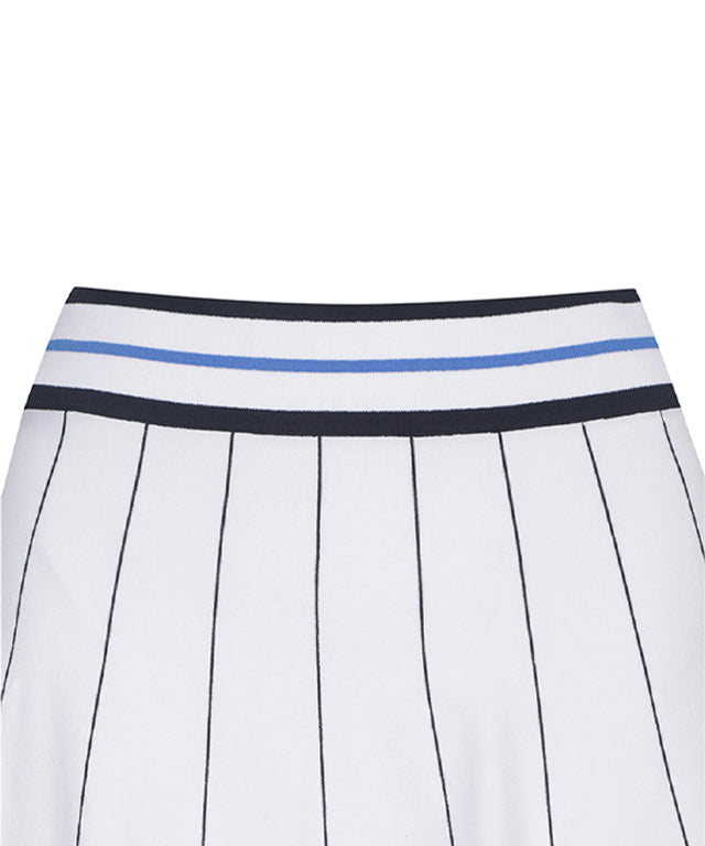 ANEW Golf: Women Preppy  Set-Up Skirt - White