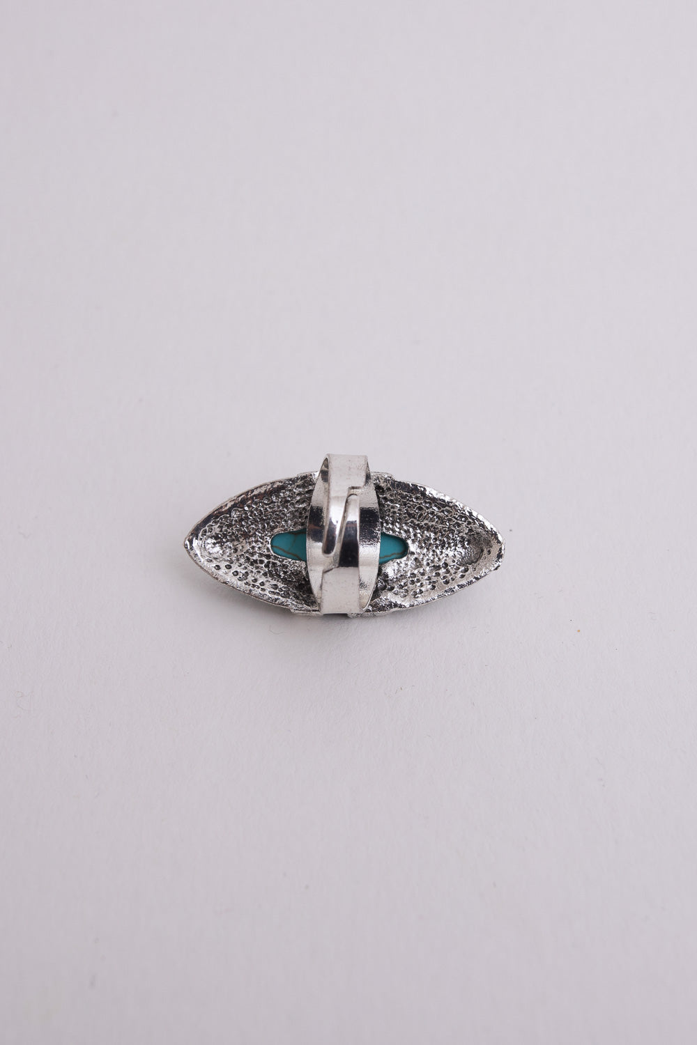 Turquoise Marquise Cut Silver Ring🩵