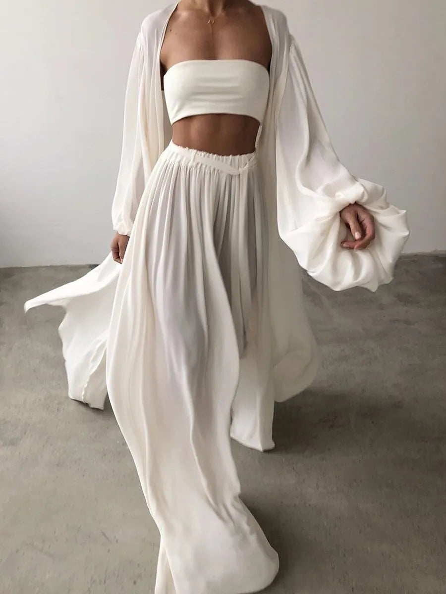Elegant blouse and extras